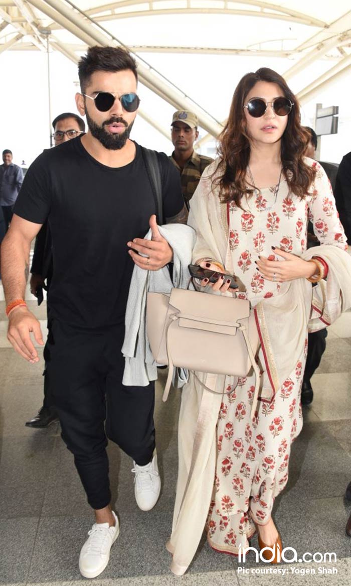 Virat Kohli And Anushka Sharma Reception: After Partying Hard, Couple ...