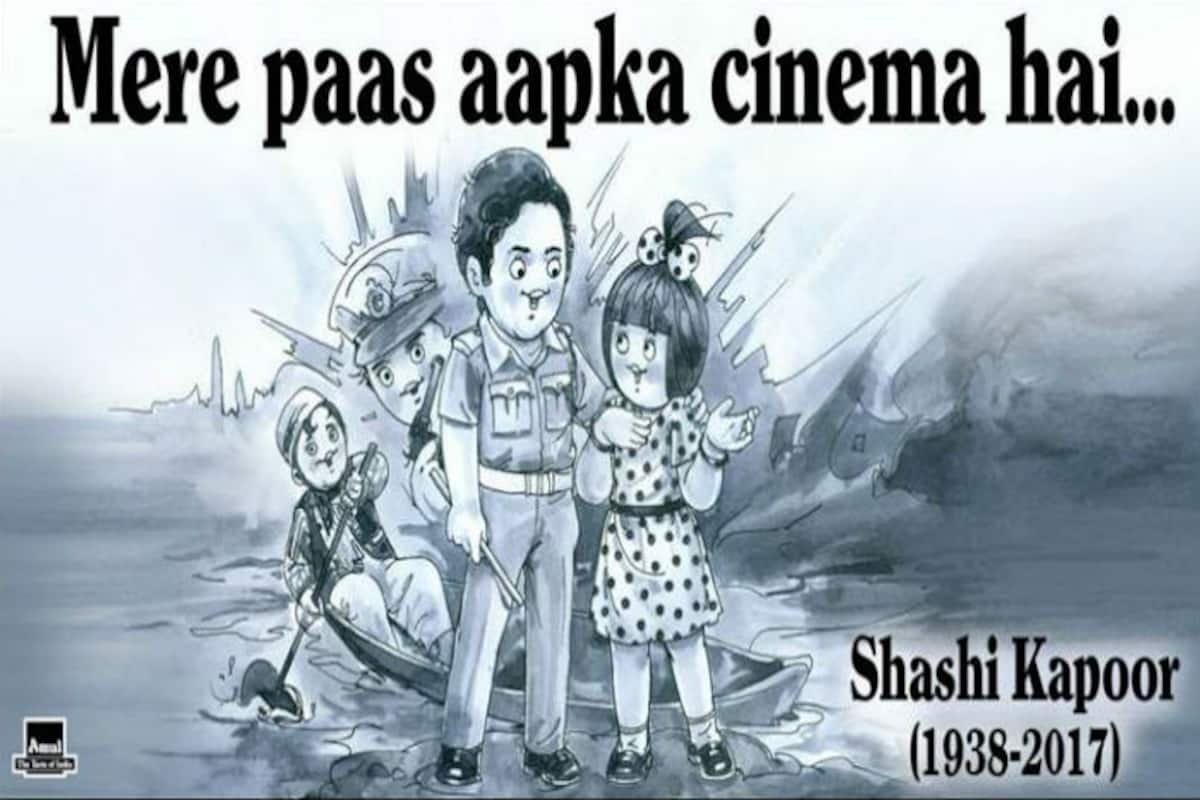 RIP Shashi Kapoor: Amul Pays a Moving Tribute to the Bollywood Veteran |  