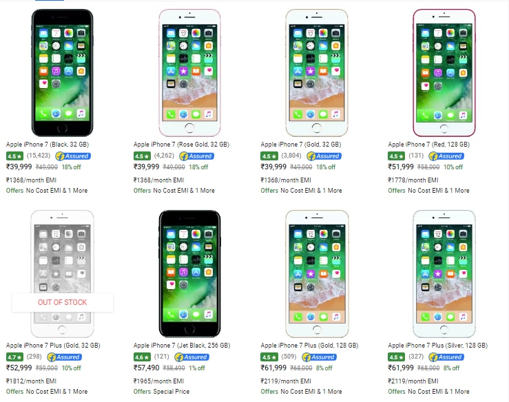 Iphone 7 Plus 128 Price In India Flipkart