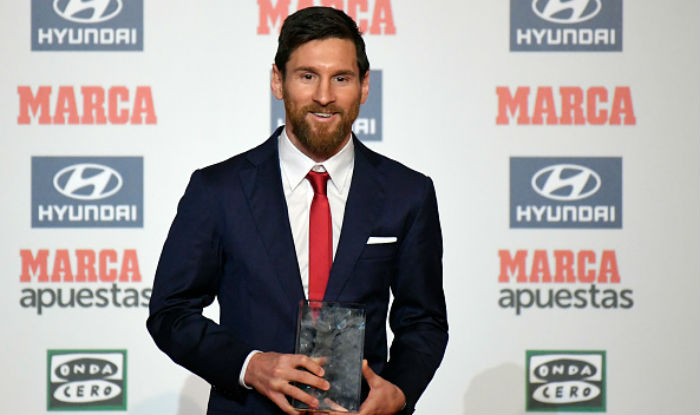 Lionel Messi Wins Pichichi Award, Accepts Marca’s Award For Best Player ...