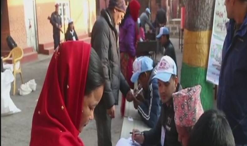 Voting underway in Nepal (ANI)