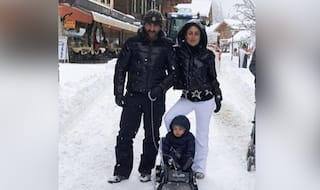 Taimur Ali Khan Looks Like An Adorable Snowman As He Enjoys His First Snowfall With Mommy Kareena Kapoor Khan and Daddy Saif