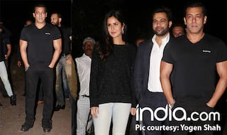 Salman Khan Rings In His 52nd Birthday With Katrina Kaif At His Panvel Farmhouse - View Pics
