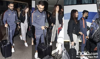 Anushka Sharma And Virat Kohli Look Super Happy As They Leave For South Africa For New Year - View Pics