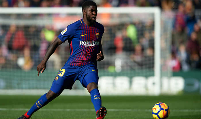 Barcelona Defender Samuel Umtiti Sideline For 8 Weeks, Will Miss First ...