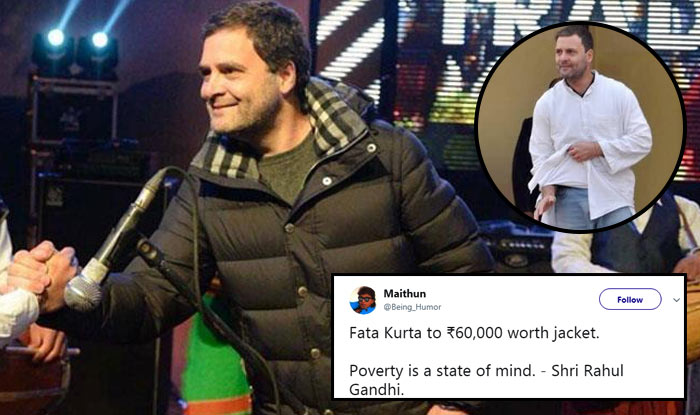 Rahul Gandhi's Burberry jacket in Shillong: Here's where you can get it |  Fashion News - The Indian Express