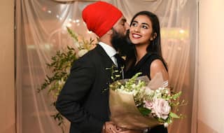 Canadian Politician Jagmeet Singh Gets Engaged to Designer Gurkiran Kaur (Pictures)