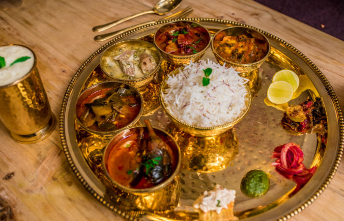Kashmiri thali
