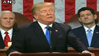President of the United States Donald J Trump to deliver 2018 State of the Union Address at shortly | ट्रंप का ‘स्टेट ऑफ द यूनियन’ में पहला संबोधन, इमिग्रेशन सिस्टम पर रुख में बदलाव के संकेत President of the United States Donald J Trump to deliver 2018 State of the Union Address at shortly | ट्रंप का ‘स्टेट ऑफ द यूनियन’ में पहला संबोधन, इमिग्रेशन सिस्टम पर रुख में बदलाव के संकेत