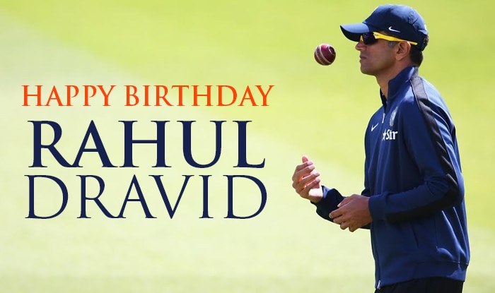 Rahul Dravid Birthday: Twitterati Celebrate as ‘The Wall’ turns 45