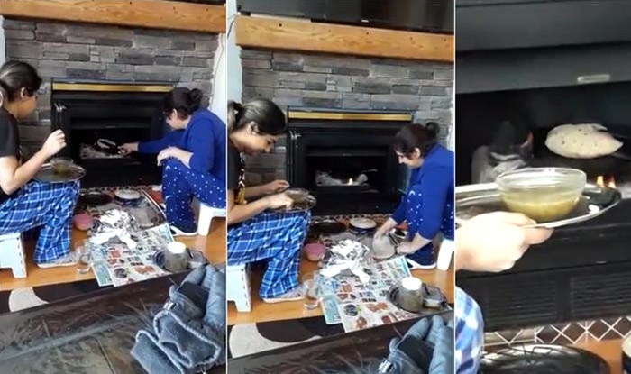 Punjabi Mother’s Roti-Making Jugaad at a Fireplace is the Best Video ...