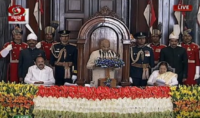 President Kovind Addresses Joint Session of Parliament, Says 'Govt Committed to Empowerment and not Appeasement'