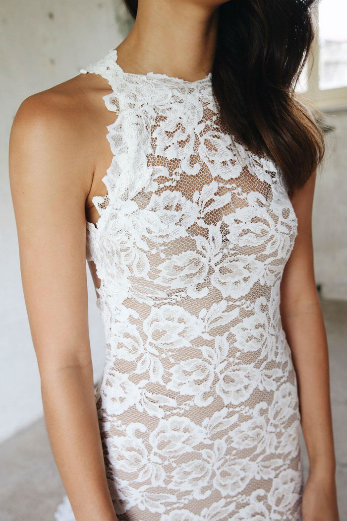 Lace detail