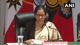 Sunjuwan Terror Attack Sponsored by Jaish-e-Mohammed Chief Masood Azhar, Says Defence Minister Nirmala Sitharaman Sunjuwan Terror Attack Sponsored by Jaish-e-Mohammed Chief Masood Azhar, Says Defence Minister Nirmala Sitharaman