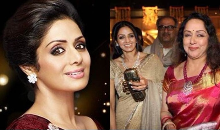 Sridevi S Death Hema Malini Lashes Out At Media Let Us Bestow On Her The Respect She Deserves India Com