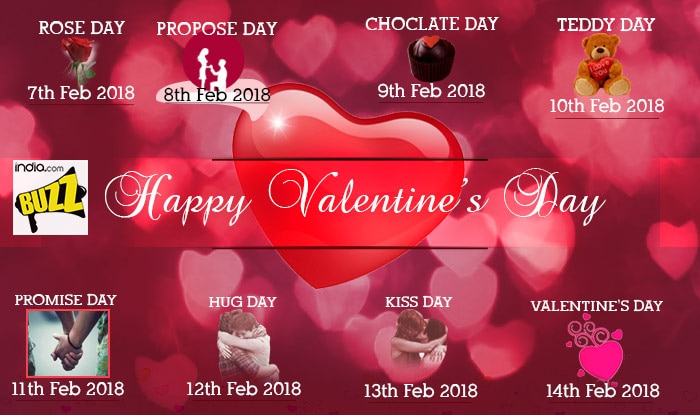 rose day chocolate day propose day