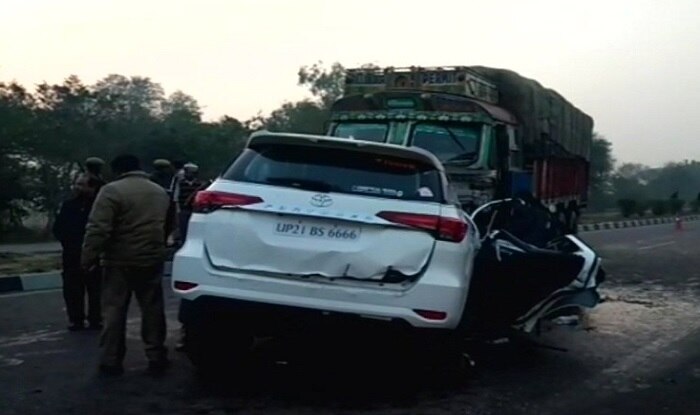 BJP MLA From Bijnor Lokendra Singh Killed in Car Accident in Sitapur ...