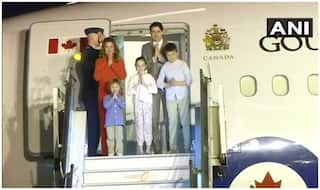 कनाडा के चर्चित पीएम जस्टिन ट्रूडो परिवार सहित पहुंचे भारत, इस अंदाज में की एंट्री