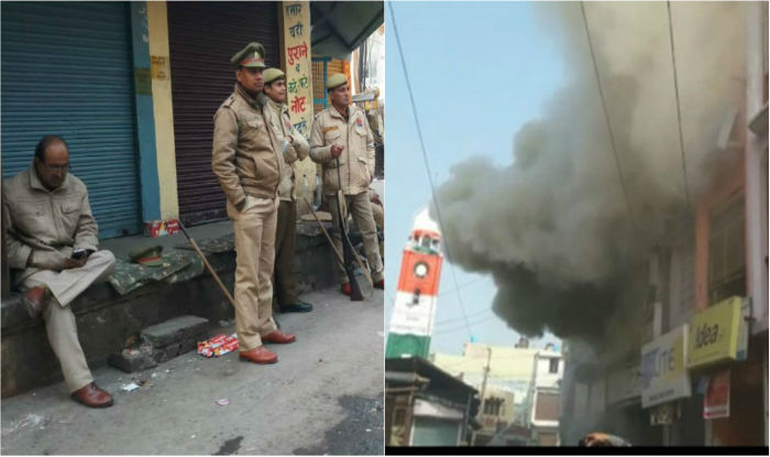 Kasganj Violence: Tension Resurfaces as Place of Worship Gate Set Afire ...