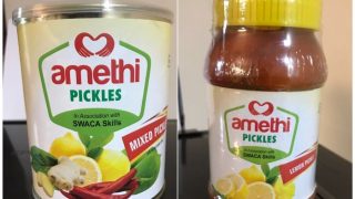 Women Made Amethi Pickles, Smriti Irani Praises | गांव की महिलाओं ने मिलकर बनाया ‘अमेठी अचार’, स्मृति ईरानी ने किया ‘प्रचार’ Women Made Amethi Pickles, Smriti Irani Praises | गांव की महिलाओं ने मिलकर बनाया ‘अमेठी अचार’, स्मृति ईरानी ने किया ‘प्रचार’