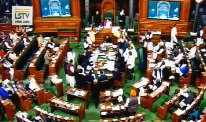 TDP MPs Continue Protest in Lok Sabha, Demand Special Status to Andhra Pradesh