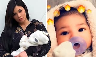 Kylie Jenner Shares First Photo of Daughter Stormi, Twitterati Feels She Looks Exactly Like Her Mother