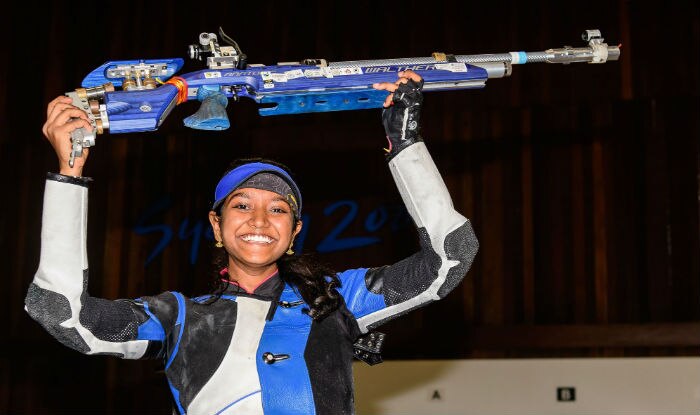 Debutant Indian Shooter Elavenil Valarivan Clinches Gold in ISSF Junior World Cup