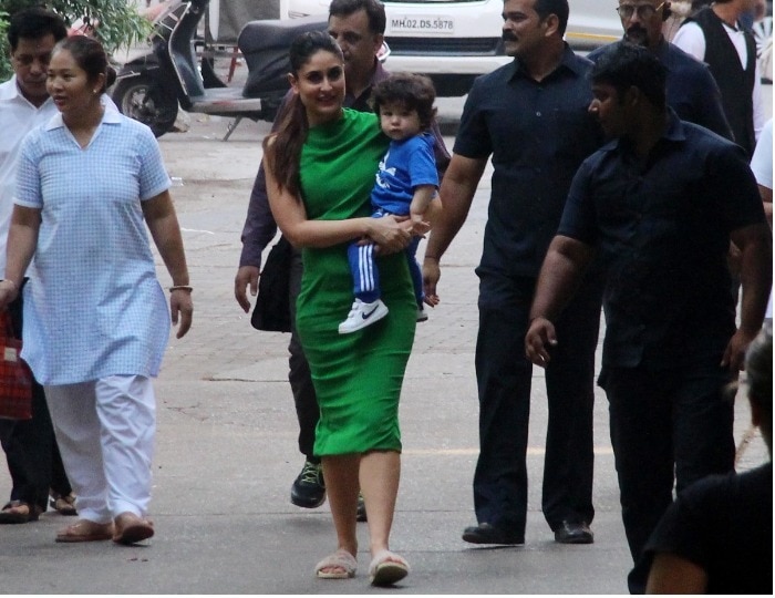 Taimur Ali Khan Accompanies Kareena Kapoor Khan To Work And Looks ...