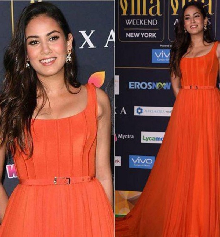 Mira Rajput, orange