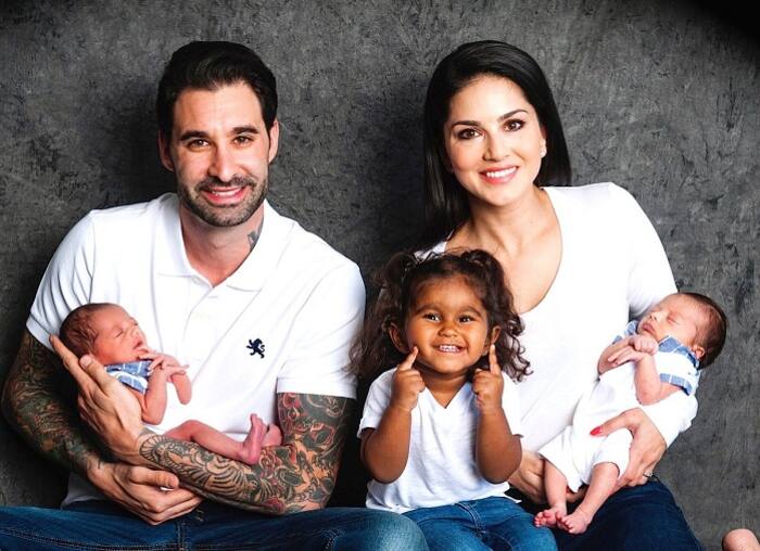Sunny Leone : Asher And Noah Are Our Biological Children Born Through Surrogacy