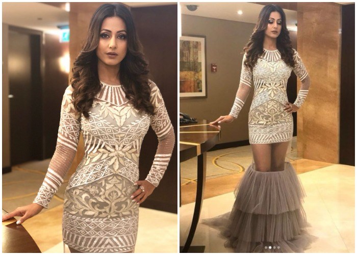 hina khan stylish dresses