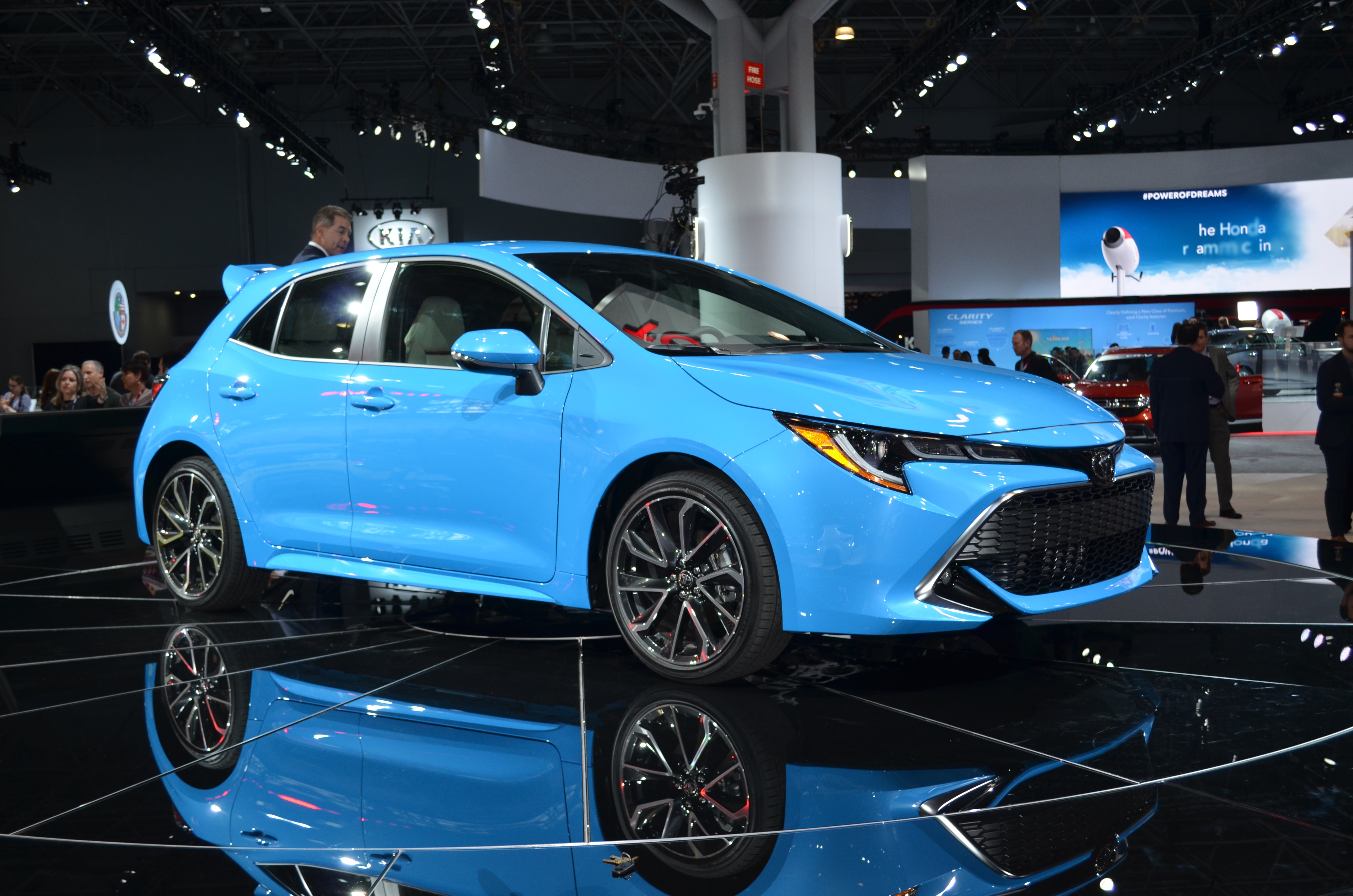 Toyota Premiers All-New Corolla Hatchback at New York International ...