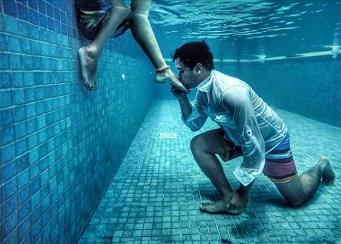 Underwater Wedding Photos is a New Trend to Follow in India
