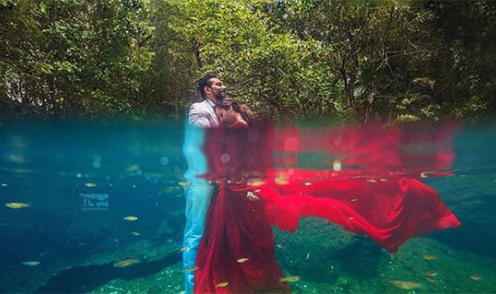 Underwater Wedding Photos is a New Trend to Follow in India