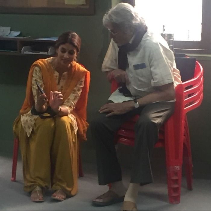 Amitabh Bachchan Shweta Bachchan Nanda (2)