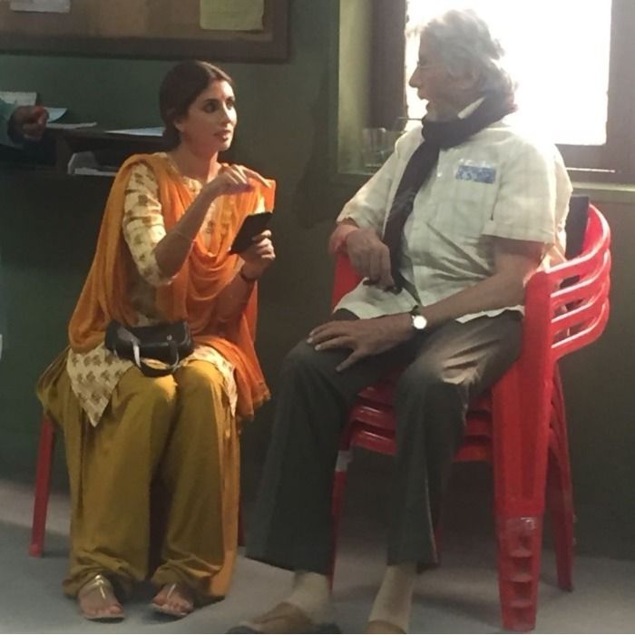 Amitabh Bachchan Shweta Bachchan Nanda (3)
