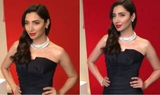 Cannes Film Festival 2018: Mahira Khan Manages To Look Stunning In A Black Gown And Bold Pout Despite Her Red Carpet Dress Being Stuck At Customs