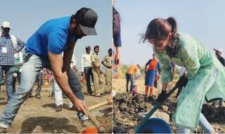 Ranbir Kapoor Follows Alia Bhatt; Does Shramdaan For Aamir Khan's Paani Foundation (PICS, Video)