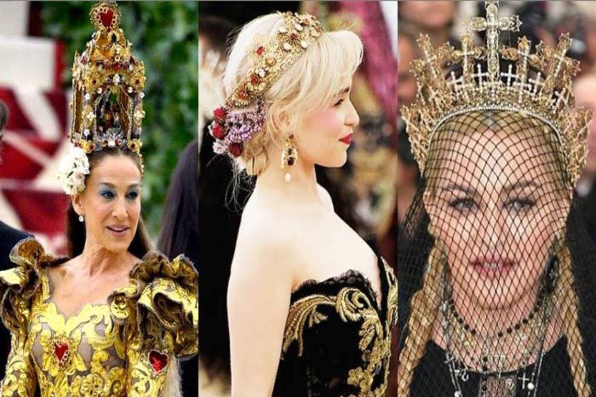 Madonna Wore A Ton of Crosses To The 2018 Met Gala