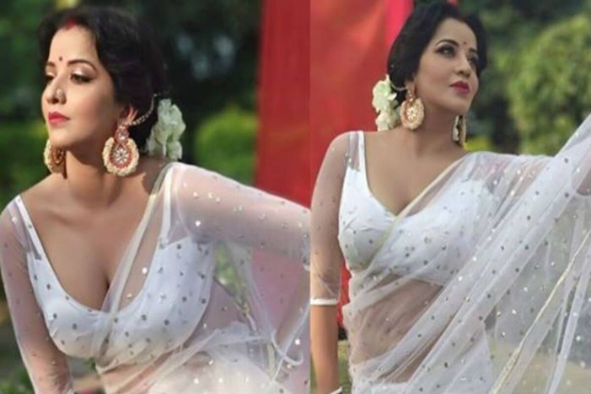 Bhojpuri Actress Monalisa Aka Jhuma Boudi Looks Her Hottest in a  See-through Saree | India.com