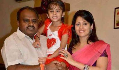  HD Kumaraswamy Wife Radhika Kumaraswamy Trending on google and social sites