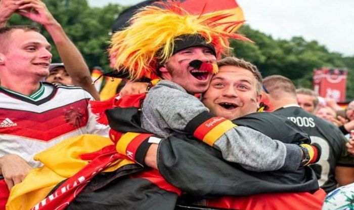 German Team Fans Excited After Crucial Win Over Sweden