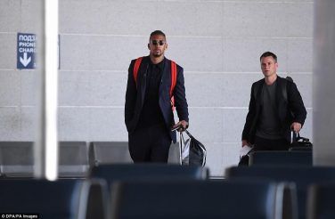 Boeteng arrives