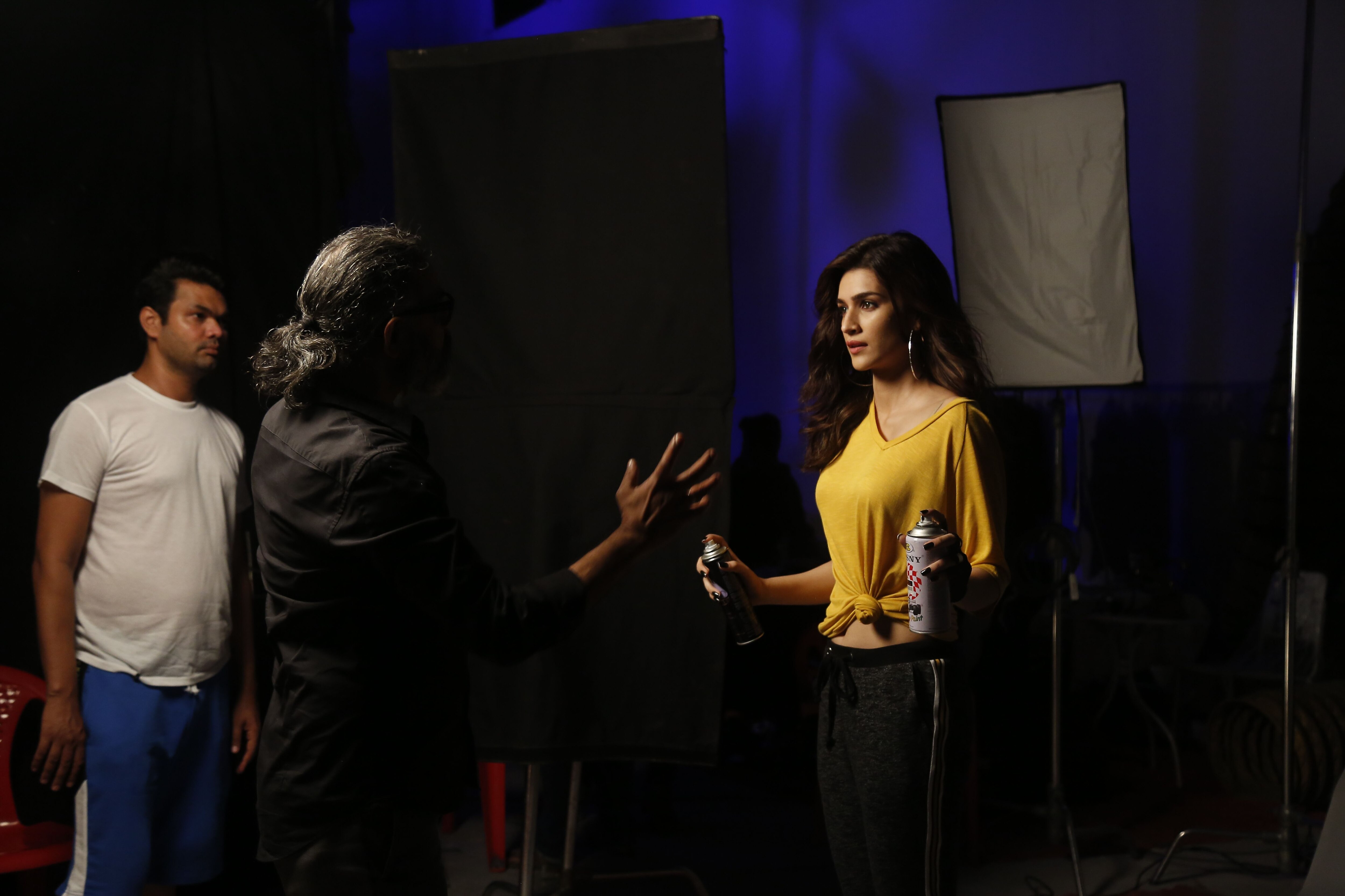 Kriti Sanon poses during the Ms.Taken photoshoot