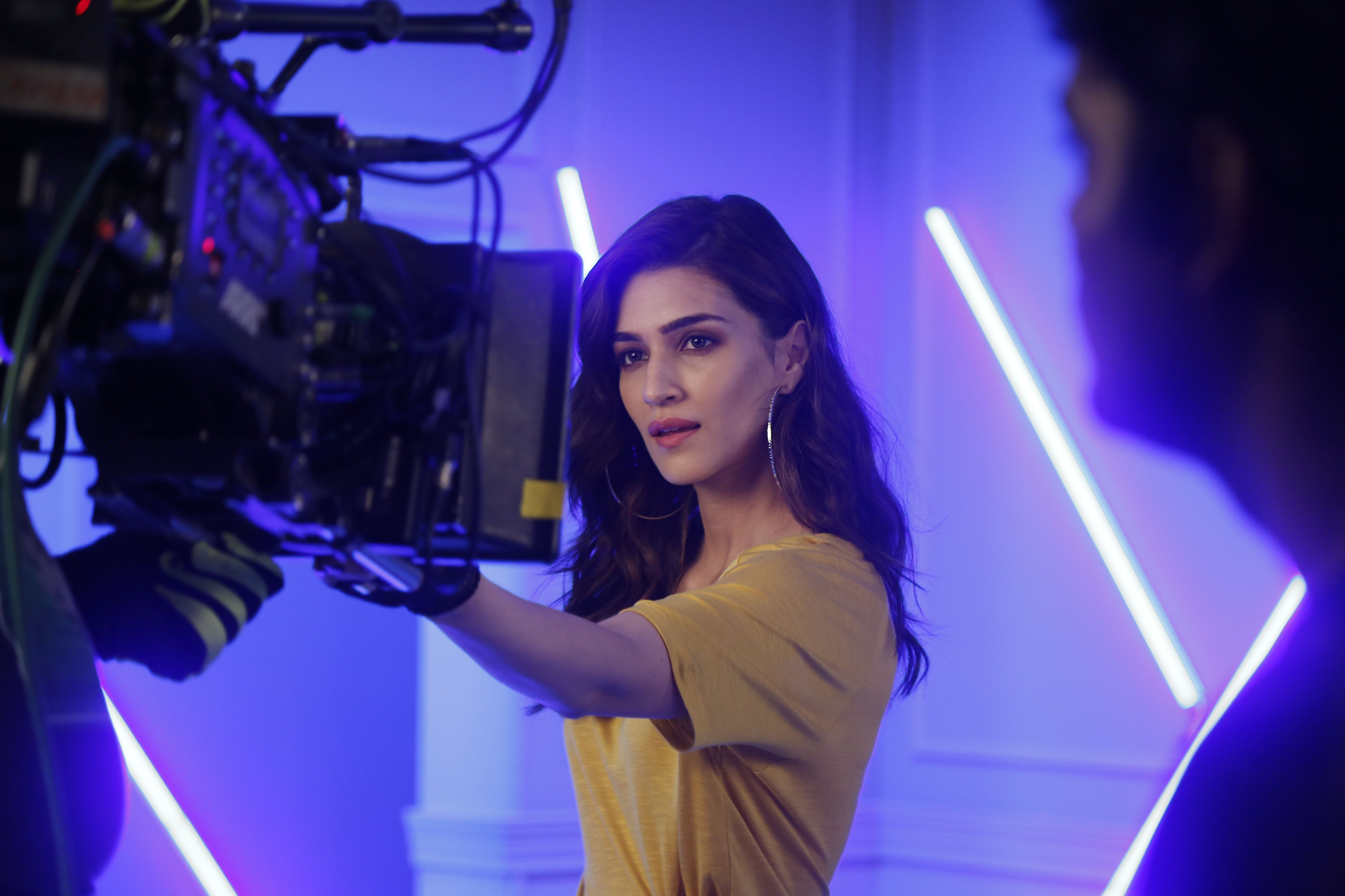 Kriti Sanon spotted at Ms.Taken shoot