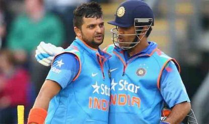 MS Dhoni Suresh Raina