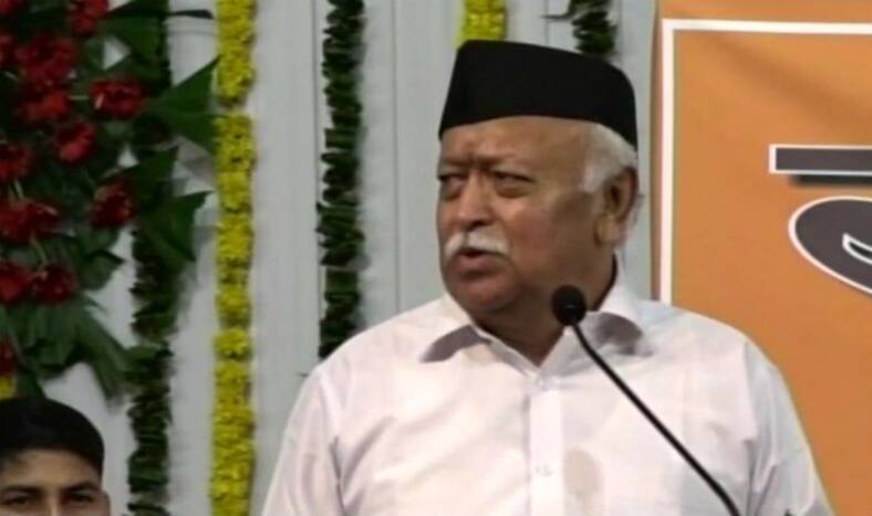 Mohan Bhagwat at RSS Event in Nagpur