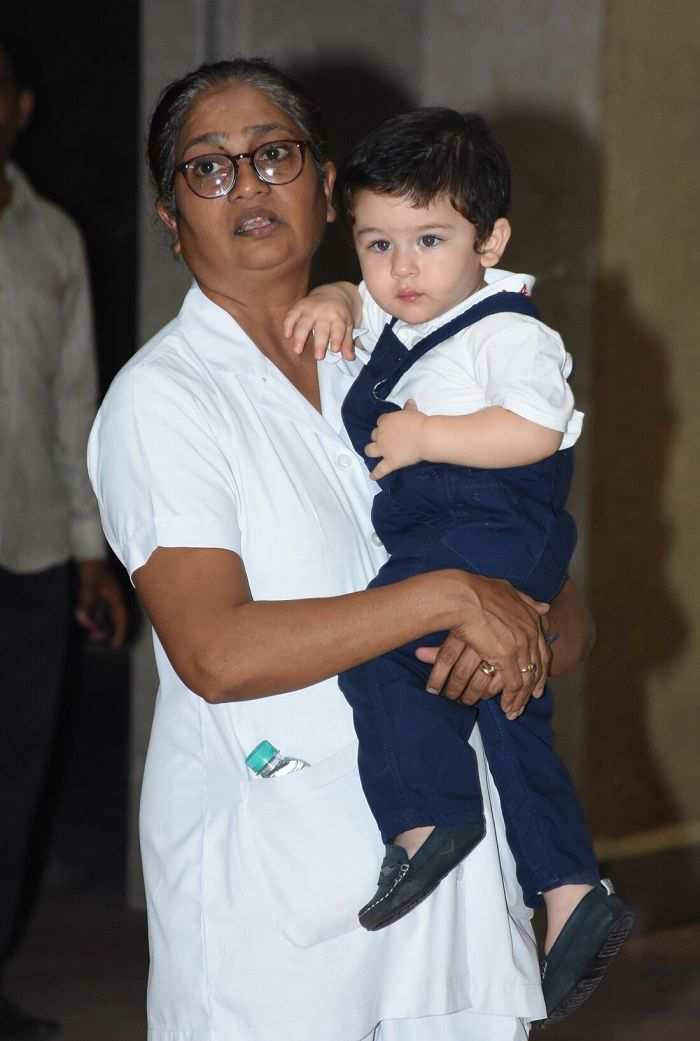 Taimur Ali Khan and nanny