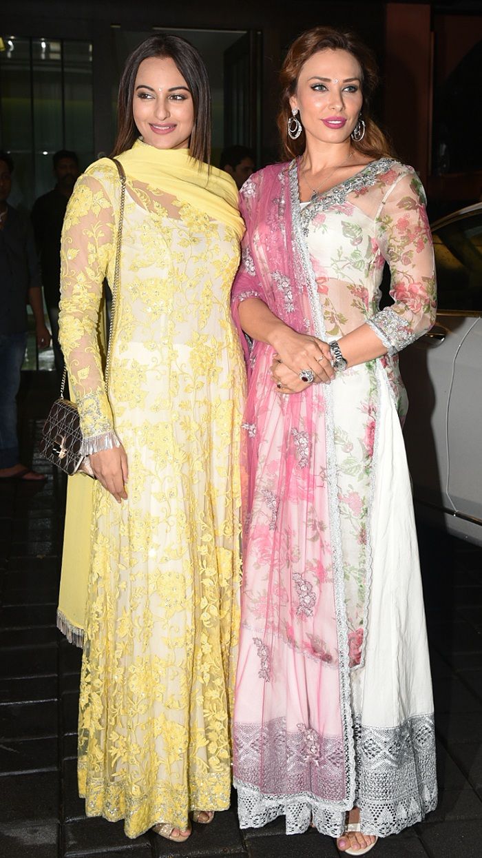 Sonakshi Sinha and Iulia Vantur