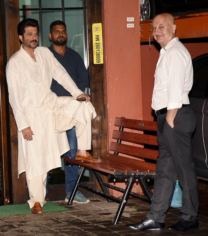 Anil Kapoor and Anupam Kher